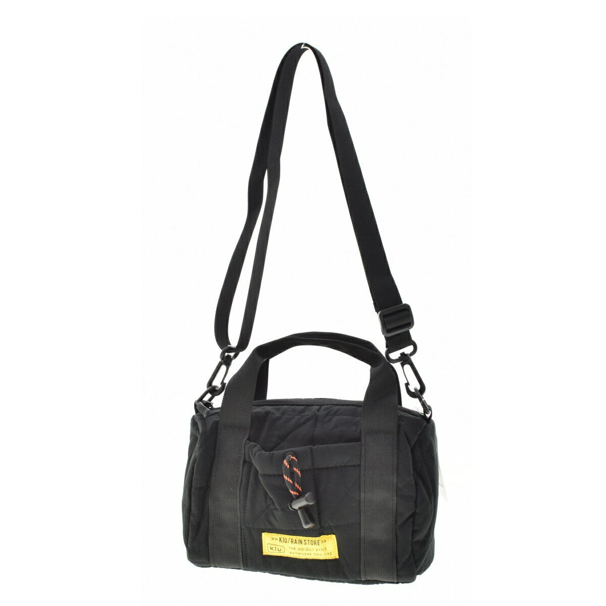 樂天商城 - 【中古】【期間限定値下げ】KIU / キウSQUARE PADDED MINI BOSTON BAG 2WAY ミニボストンバッグ【cacgaebe-z】