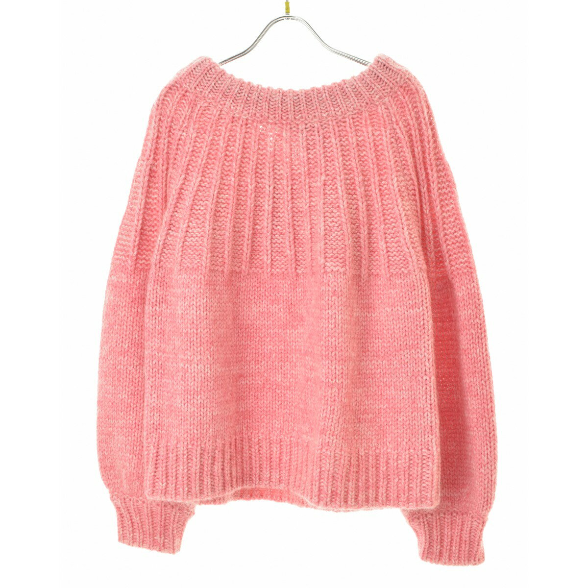 【中古】DOUBLE STANDARD CLOTHING / ダブルスタンダード0209-100-194 バックリボンモヘヤ混ローゲージ長袖ニットセーター【cacgadae-l】