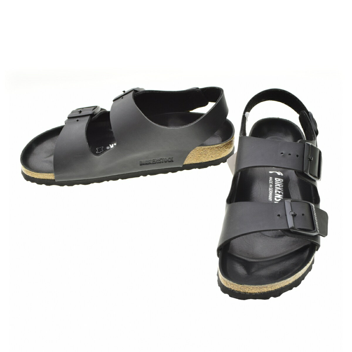 BIRKENSTOCK - 【中古】BIRKENSTOCK / ビルケンシュトックMILANO ミラノ レザーサンダル【cacgaeac-z】