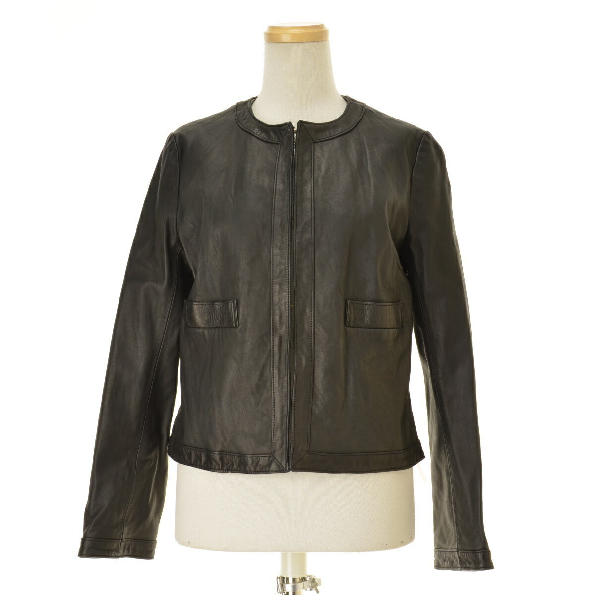 Rakuten - 【中古】DEUXIEME CLASSE L'ALLURE / ドゥーズィエムクラスラリューノーカラーレザージャケット【cacgabce-l】