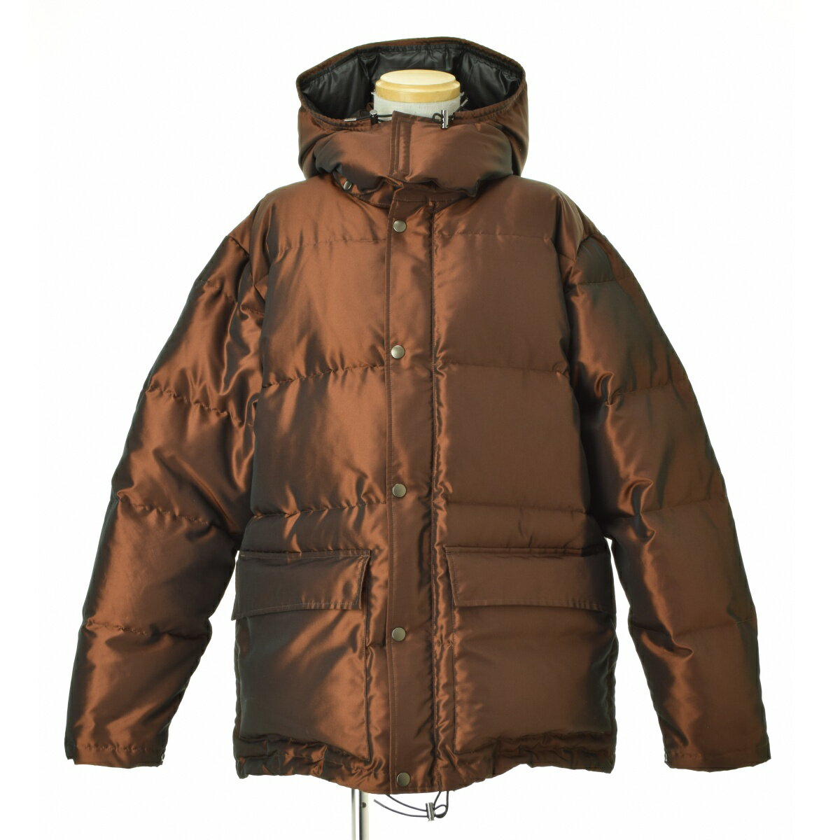Rakuten - 【中古】7×7 / SEVEN BY SEVEN / セブンバイセブン22AW 800-2225020 IRIDESCENT DOWN JACKET ポリエステルタフタ フーデッドダウンジャケット【cacfbcah-m】