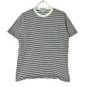 【中古】Gymphlex / ジムフレックスJ-1163 OMBED COTTON JERSEY ボーダー半袖Tシャツ【cacfabca-l】