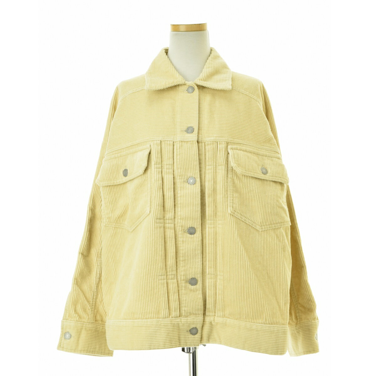 【中古】blanc basque / ブランバスクBB34-506 太コーデュロイボアコーデュロイジャケット【cacgacaj-l】