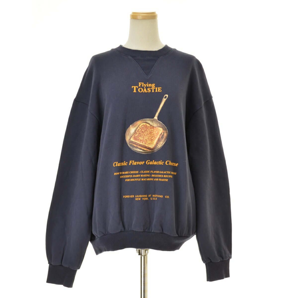 FLAN Forever Laughing At Nothing / フランFlying TOASTIE長袖スウェット