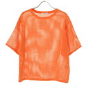 【中古】UNITED ARROWS BEAUTY & YOUTH / ユナイテッド アローズ ビューティ アンド ユース1617-137-6032 メッシュ クルーネック プルオーバー五分袖カーディガン【cacfajai-l】|詳細画像