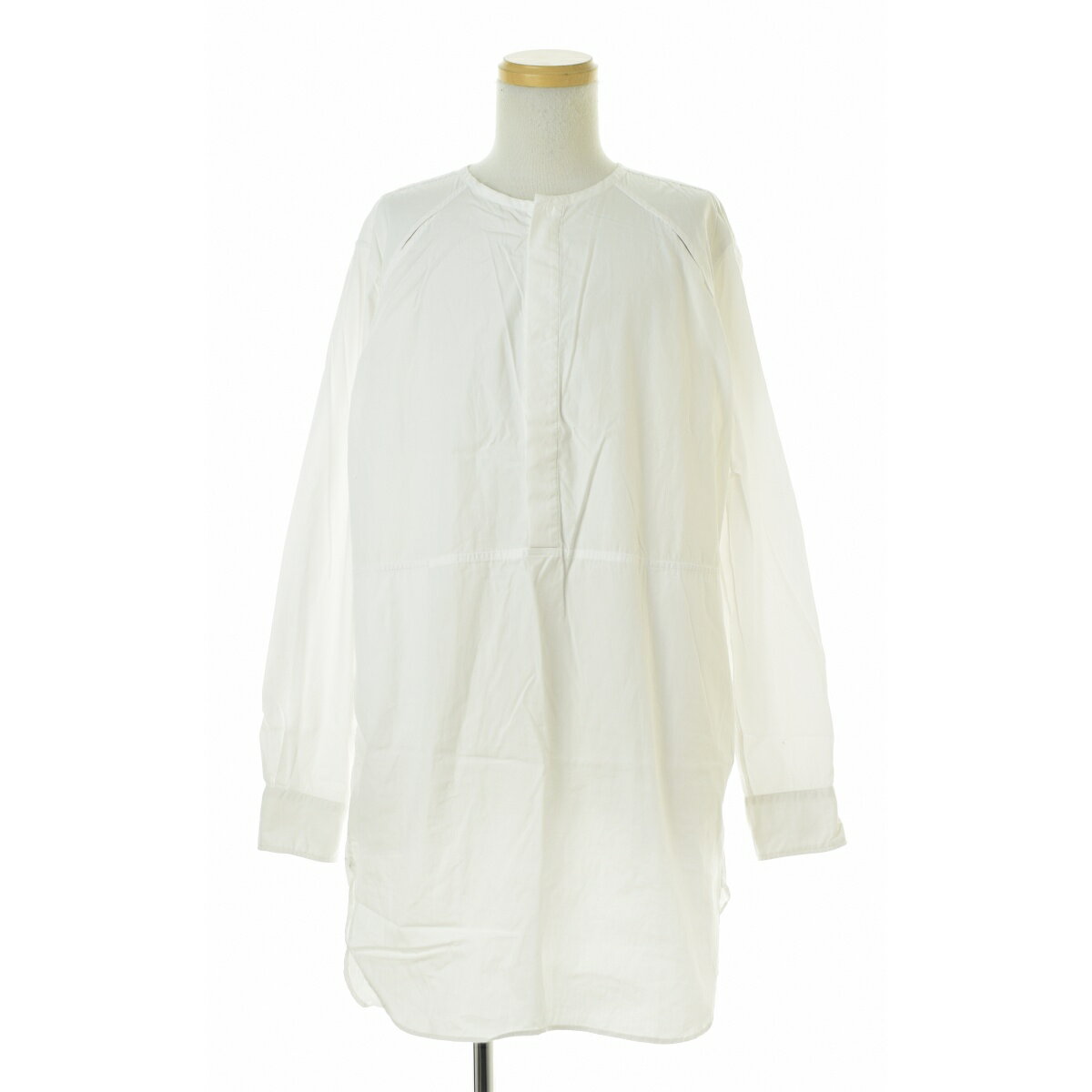 樂天商城 - 【中古】UNUSED × BEAMS / アンユーズド × ビームスUS0914 バンドカラーロングプルオーバー長袖シャツ【cacgaeda-m】