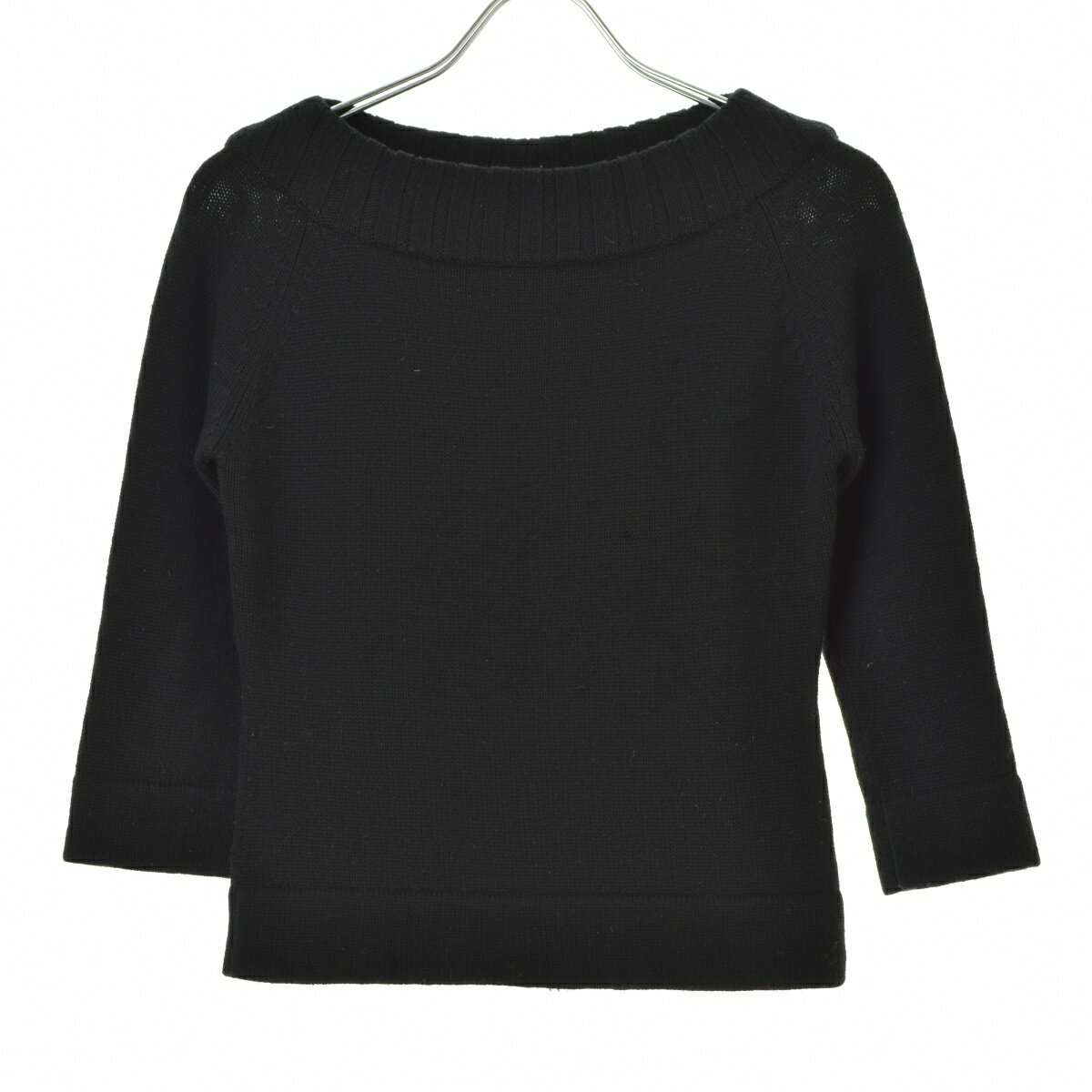 Rakuten - 【中古】MK MICHEL KLEIN / エムケー ミッシェル・クランウール七分袖ニットセーター【cacgadcf-l】