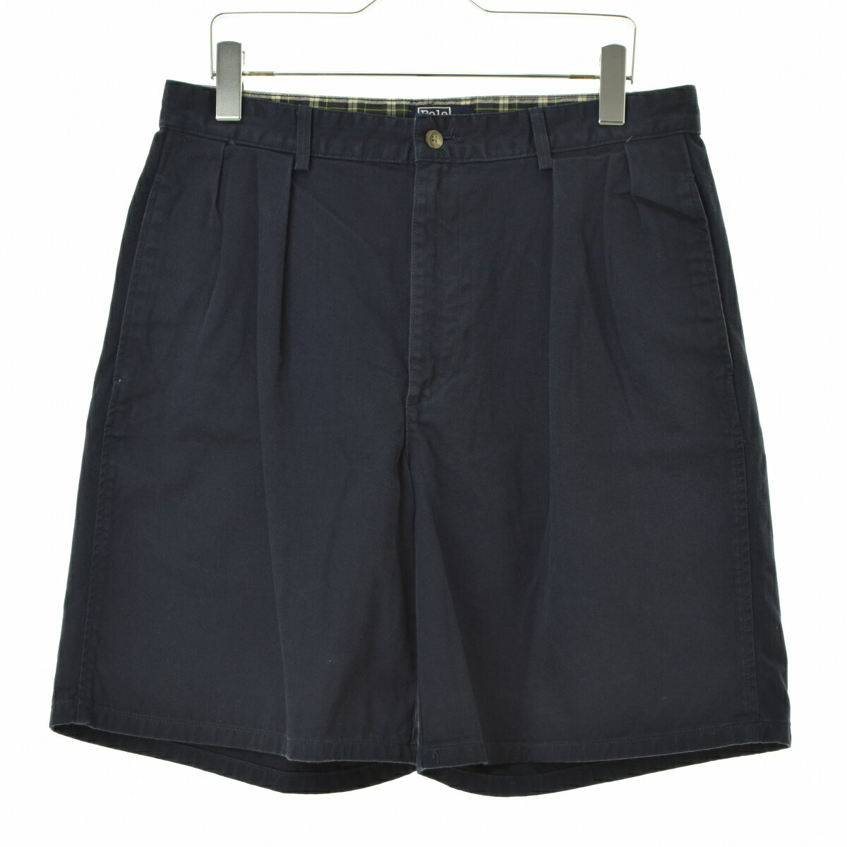 【中古】POLO RALPH LAUREN / ポロ ラルフローレン90s THE CLASSIC GOLF SHORT USA製 TALON 2タック チノハーフパンツ【cacfbacg-m】