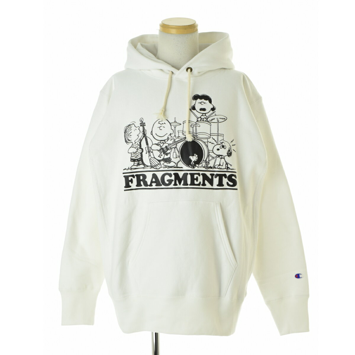 【中古】V.A. / VA × CHAMPION × PEANUTS / ヴイエー × チャンピオン × ピーナッツVBM-65020 Champion Sweat Hoodie - 011A PEANUTS FRAGMENTSスウェットパーカー【cacfbccj-m】