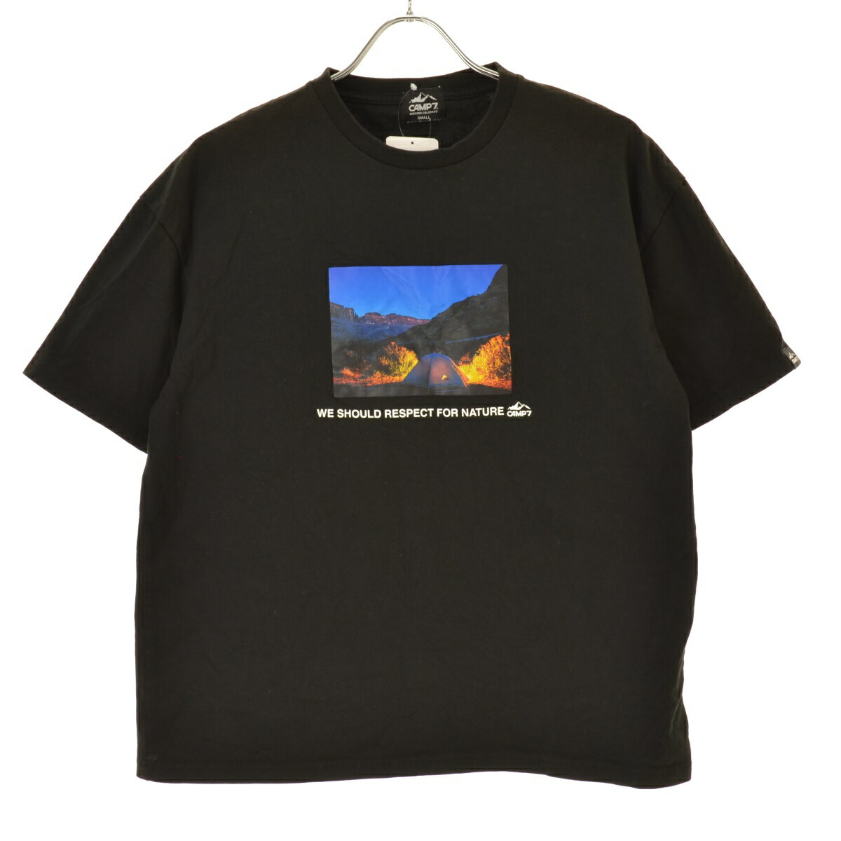 Rakuten - 【中古】CAMP7 / キャンプ7CP4401411205 プリント半袖Tシャツ【cacgacah-m】