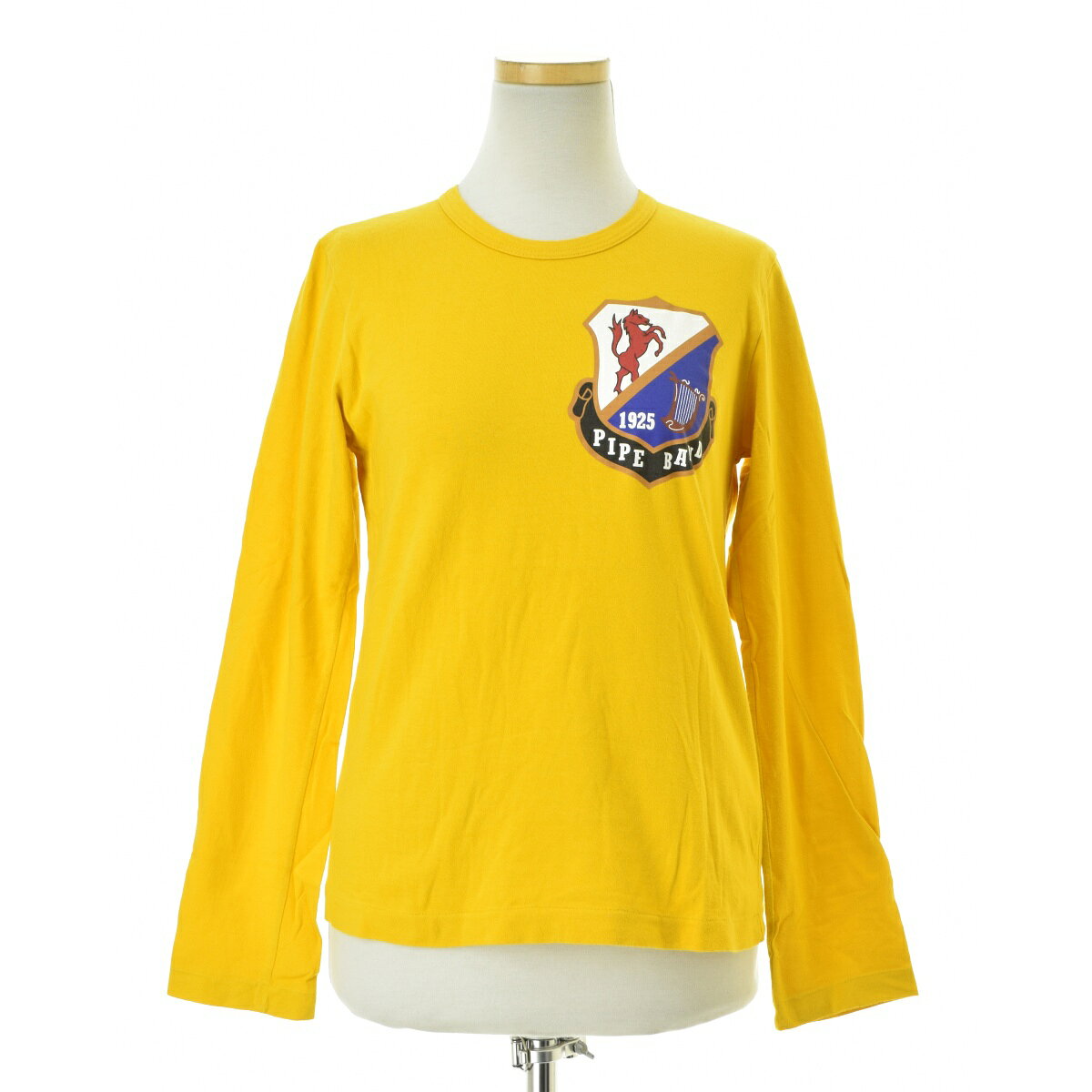 楽天市場】des garcon コムデギャルソン Tシャツ（カラーイエロー