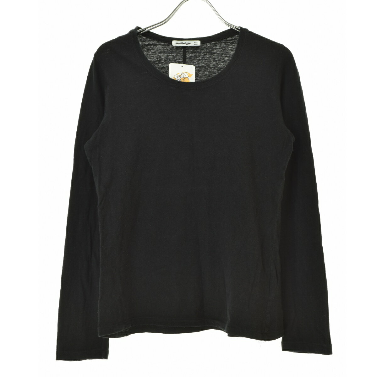 【中古】martinique / マルティニークA0346UTS417 無地長袖Tシャツ【cacfbcbc-l】