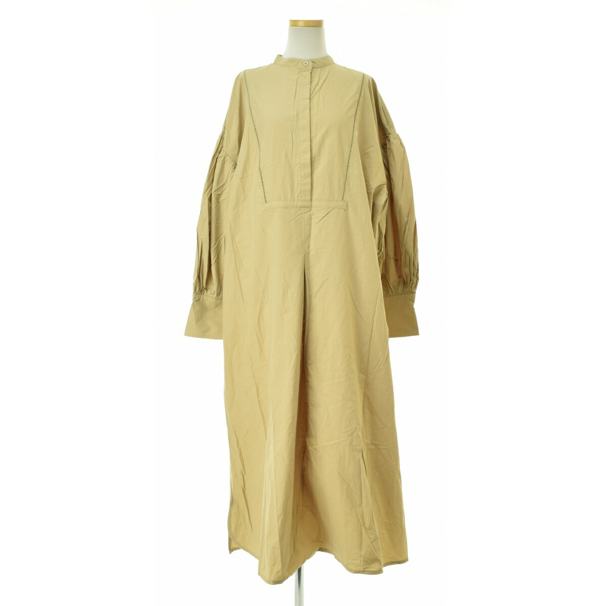 Rakuten - 【中古】INTER FACTORYIFIZI0621001 WEARISTA son - ボリュームスリーブワンピース マキシ長袖ワンピース【cacfbacf-l】