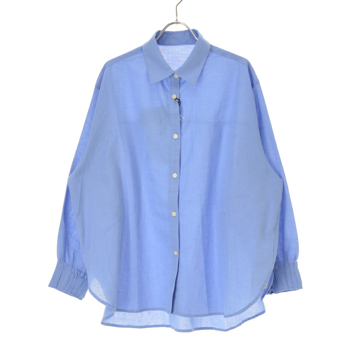 【中古】STUDIO CLIP × 玄長なおこ / スタジオクリップ × 玄長なおこノンアイロンひんやりシャツ長袖ブラウス【cacgabba-l】