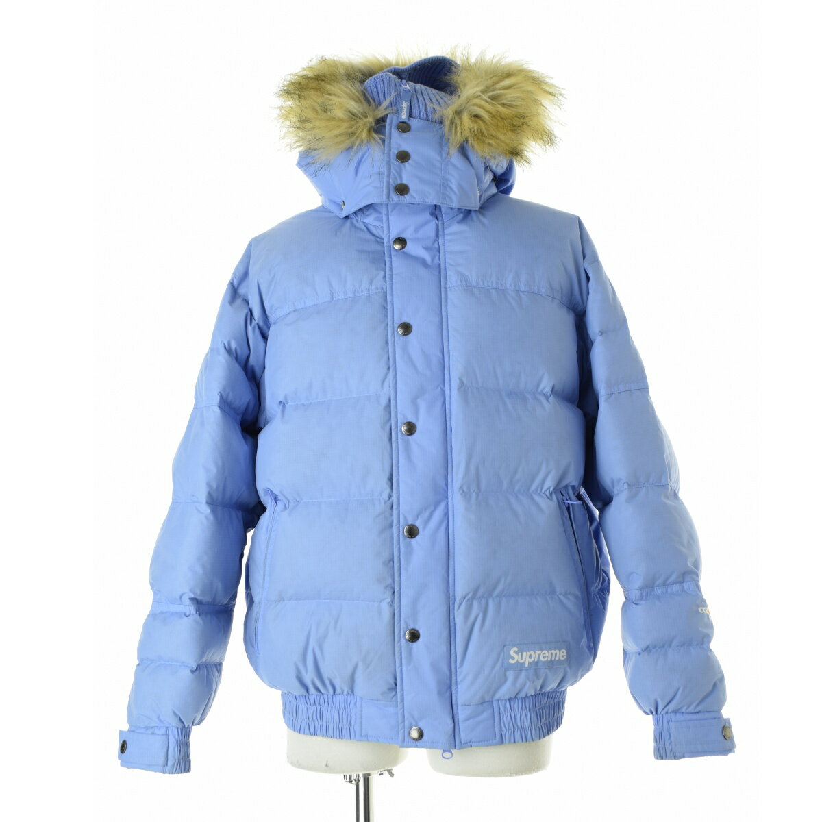 Rakuten - 【中古】SUPREME / シュプリーム25AW Facemask 700-Fill Down Puffer Jacket Light Blueダウンジャケット【cacgadcf-m】