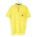 【中古】POLO RALPH LAUREN / ポロ ラルフローレンエンブレムポケット付 ファインコットン半袖ポロシャツ【cacdajbd-m】