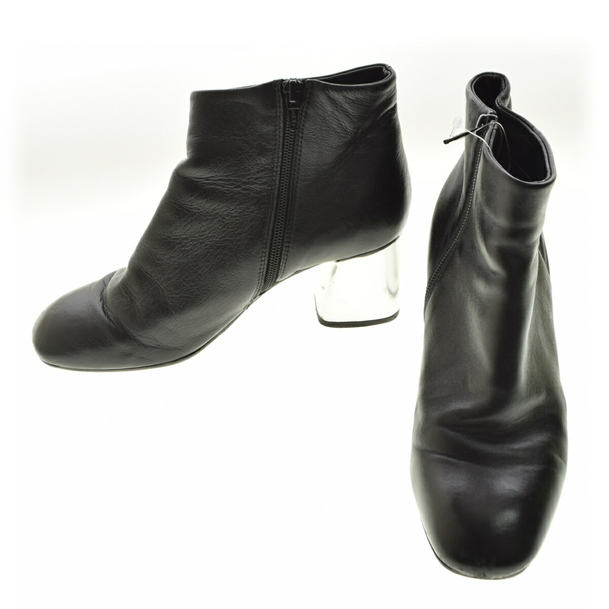 #FABIORUSCONI#X5#X6#X7#X8#X9#Y8#Y9#Ya#Yb#Yc#H5#H6#H7#L16#L17#L18#L19#L1a#FABIO RUSCONI#ブラック系#ブーツ#サイズ約24.5cm#表記サイズ：38#コンデ...