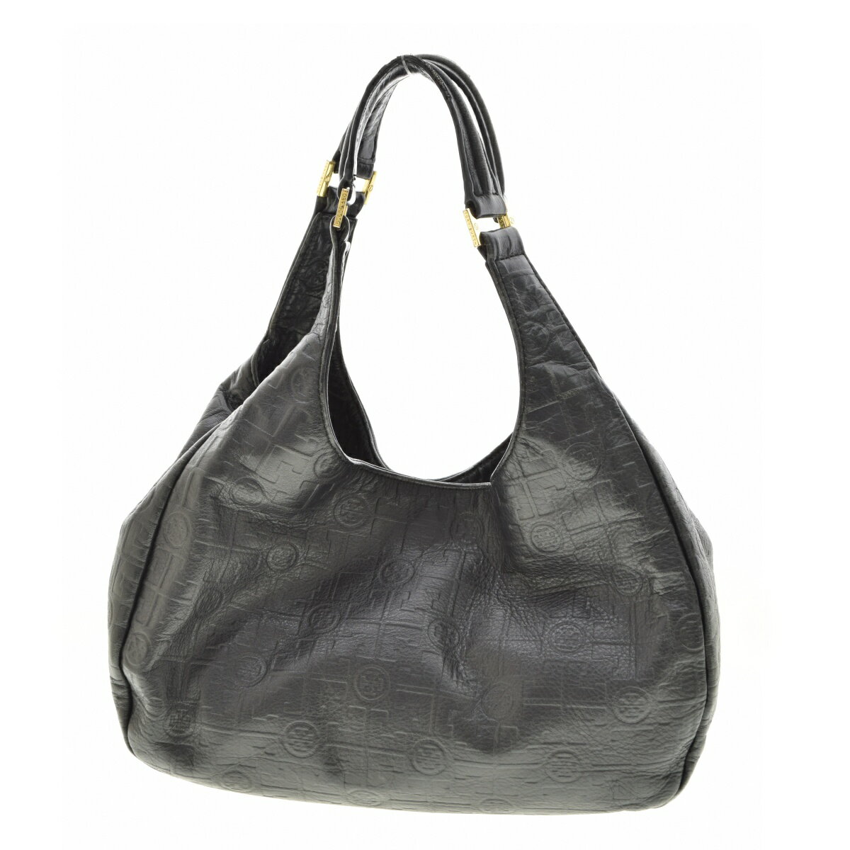 【中古】TORY BURCH / トリーバーチ エンボス レザーハンドバッグ【cacgacaj-z】