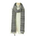 【中古】YOKE / ヨークYK18AW0003C ガンクラブチェック ウールアンゴラストール【cacfaiac-z】