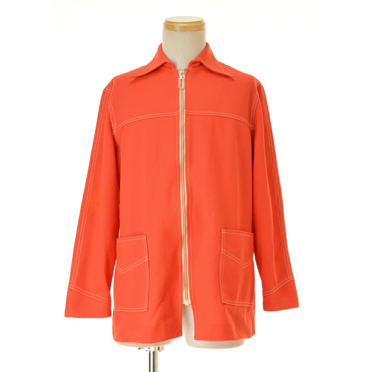Rakuten - 【中古】JANTZEN / ジャンセン70s ジップアップ長袖シャツ【caceagag-m】