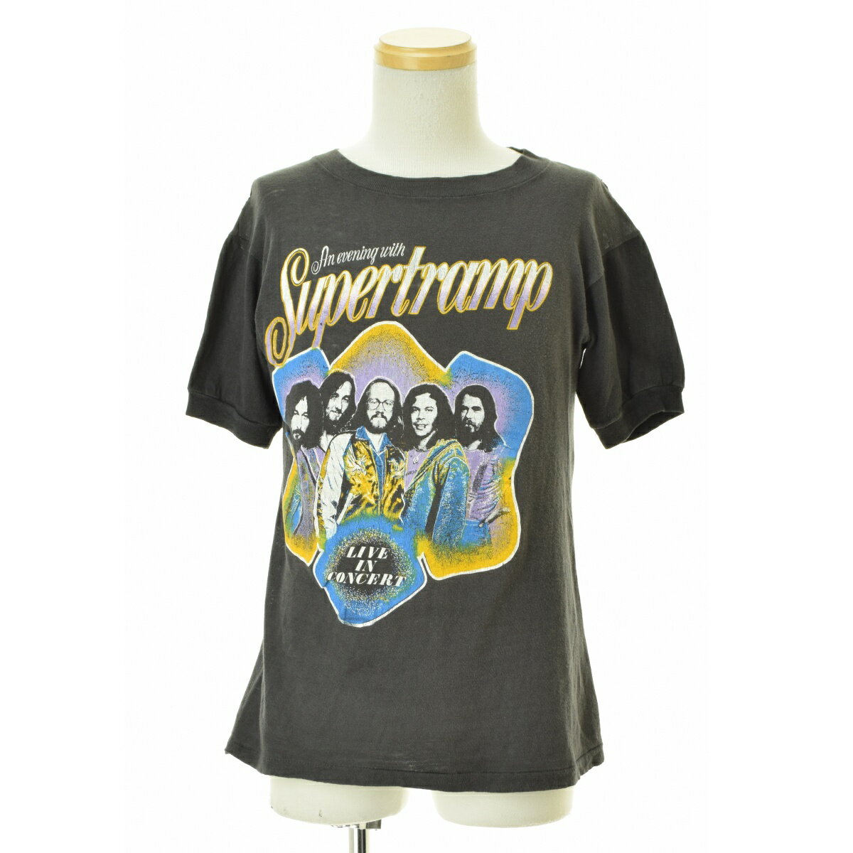 【中古】VINTAGE / ヴィンテージ70s SUPERTRAMP パキ綿半袖Tシャツ【cacfbaaf-m】