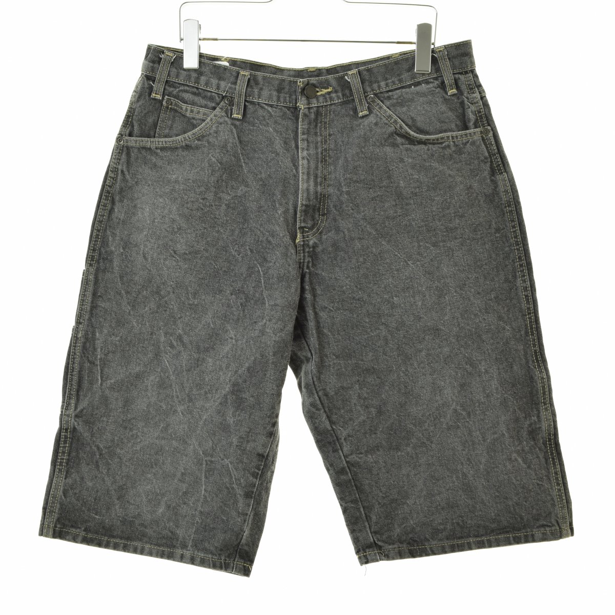 【中古】DICKIES / ディッキーズC358928 ブラックデニムハーフパンツ【送料無料】【cacfbbce-m】