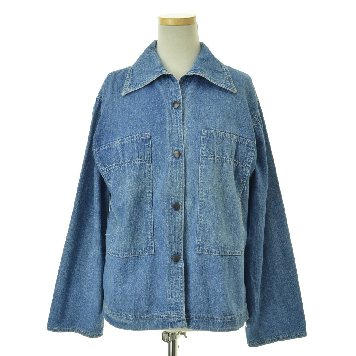 樂天商城 - 【中古】VINTAGE / ヴィンテージスナップボタンデニムジャケット【cacdaiac-l】