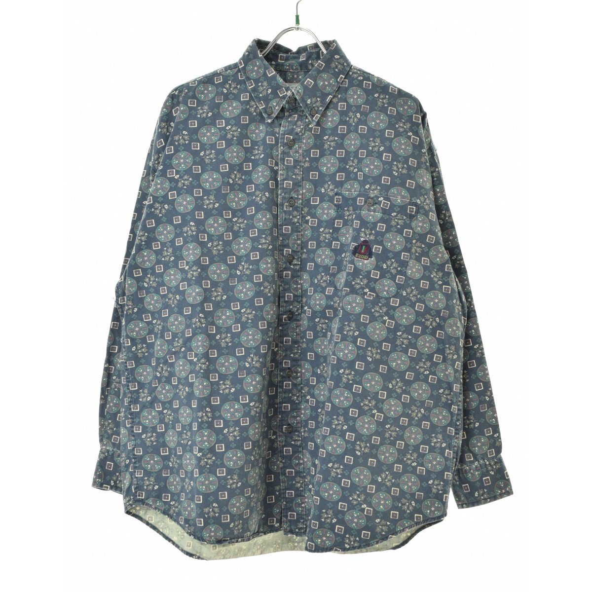 Rakuten - 【中古】IZOD / アイゾッド総柄長袖シャツ【cacgabch-m】