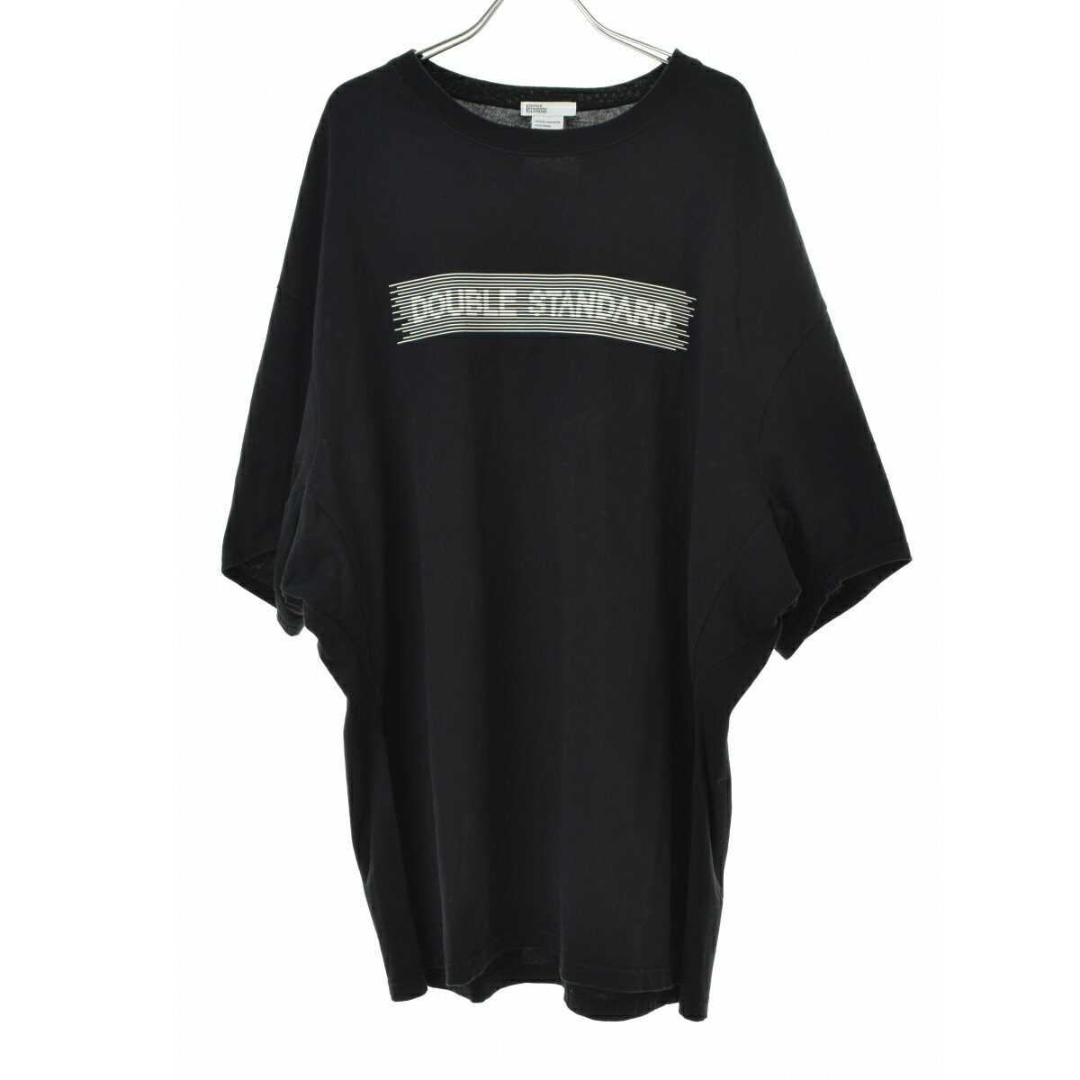 DOUBLE STANDARD CLOTHING / ダブルスタンダード0508-130-202 DERABEラスティック天竺五分袖Tシャツ
