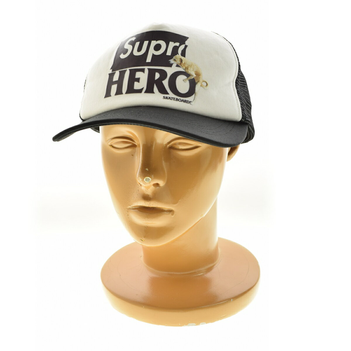 【中古】SUPREME × ANTI HERO / シュプリーム × 22SS Mesh Back 5-Panelキャップ【cacgadah-z】