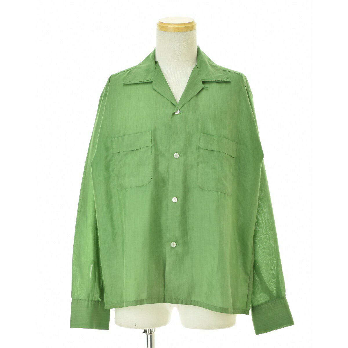 樂天商城 - 【中古】VINTAGE / ヴィンテージ70s USA製 サテン長袖シャツ【cacfbbcf-m】