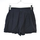 【中古】LOWRYS FARM / ローリーズファームリネン混キュロットスカート【cacebbcd-l】