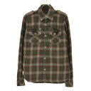 【中古】【期間限定値下げ】HYSTERIC GLAMOUR / ヒステリックグラマーHG エポレット付チェックネル長袖シャツ【cacfagbh-m】