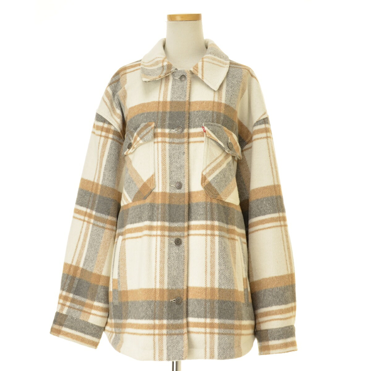 【中古】LEVIS / リーバイスLevi's Women's Fashion Shirt Jacketウールジャケット【cacgacbf-l】