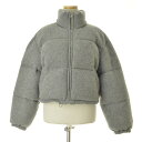 【中古】PRADA / プラダP25H88 S211 1YFB ウール×カシミア パファーダウンジャケット【cacfabbh-l】