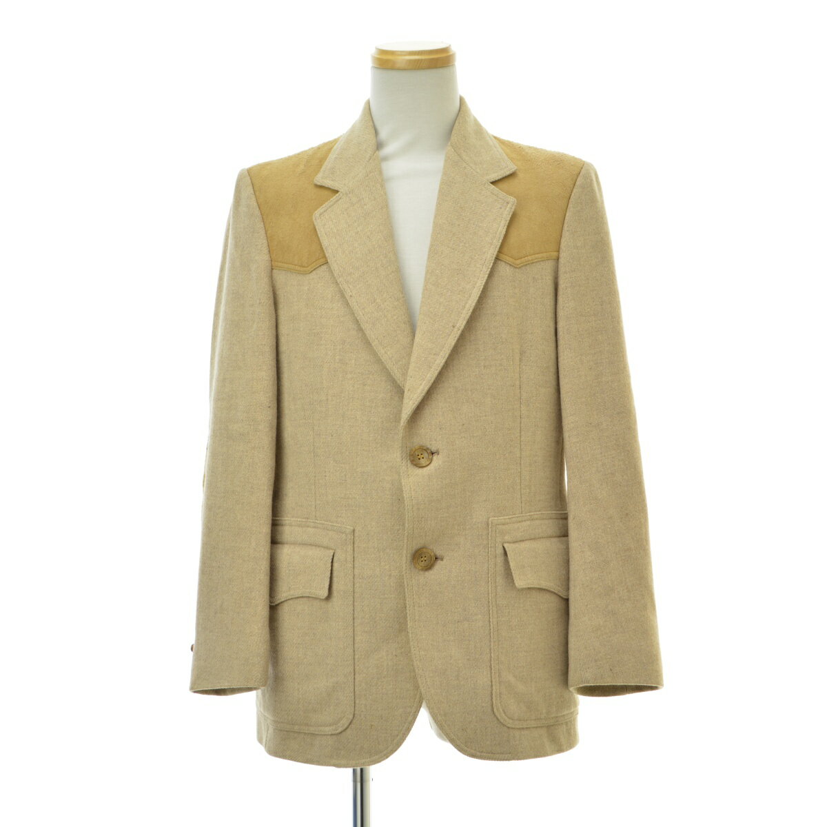 Rakuten - 【中古】PENDLETON / ペンドルトン80s ツィードウール2ボタンテーラードジャケット【cacgaebe-m】