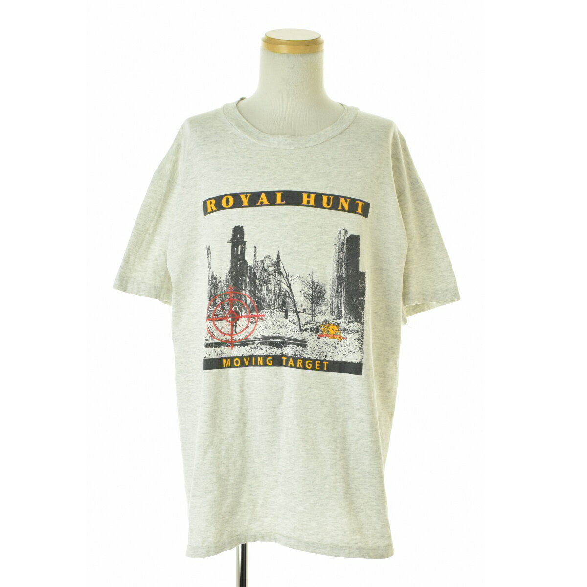 【中古】VINTAGE / ヴィンテージ90s ROYAL HUNT MOVING TARGET バンドT半袖Tシャツ【cacfbbaf-m】