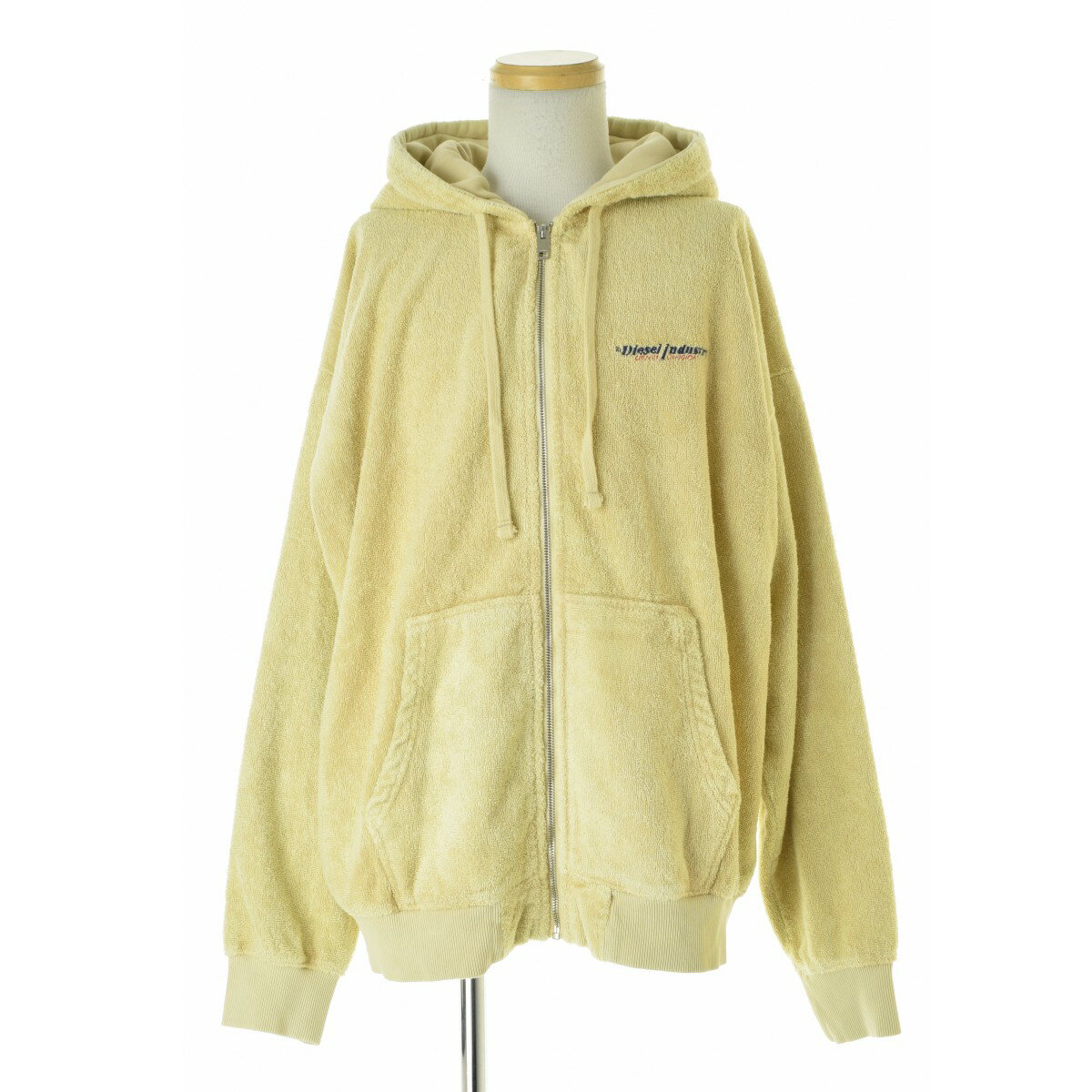 Rakuten - 【中古】DIESEL / ディーゼルA08926 S-UMMERRY-ZIP-E8 ガーメントダイパイルジップアップパーカー【cacgacai-m】