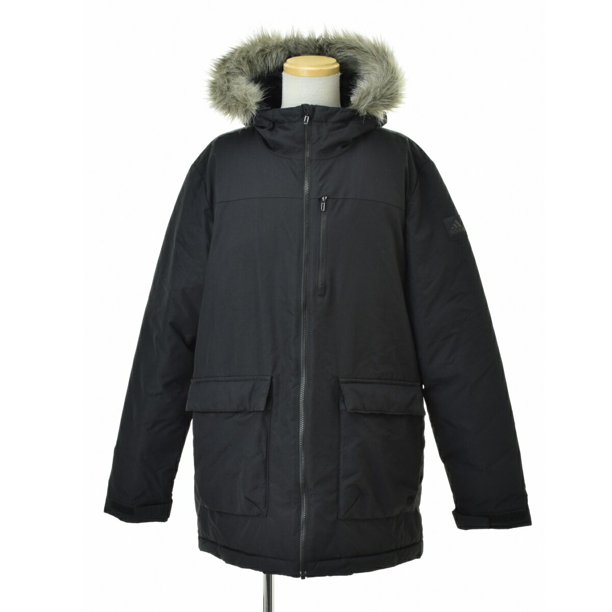 ADIDAS / アディダスBS0980 BOS Xploric Parka フェイクファー付中綿コート