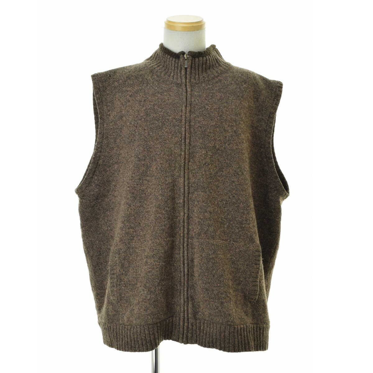 Rakuten - 【中古】L.L.BEAN / エルエルビーン0GGX3 ボアライニング ジップアップ ドライバーズニットベスト【cacgaead-m】