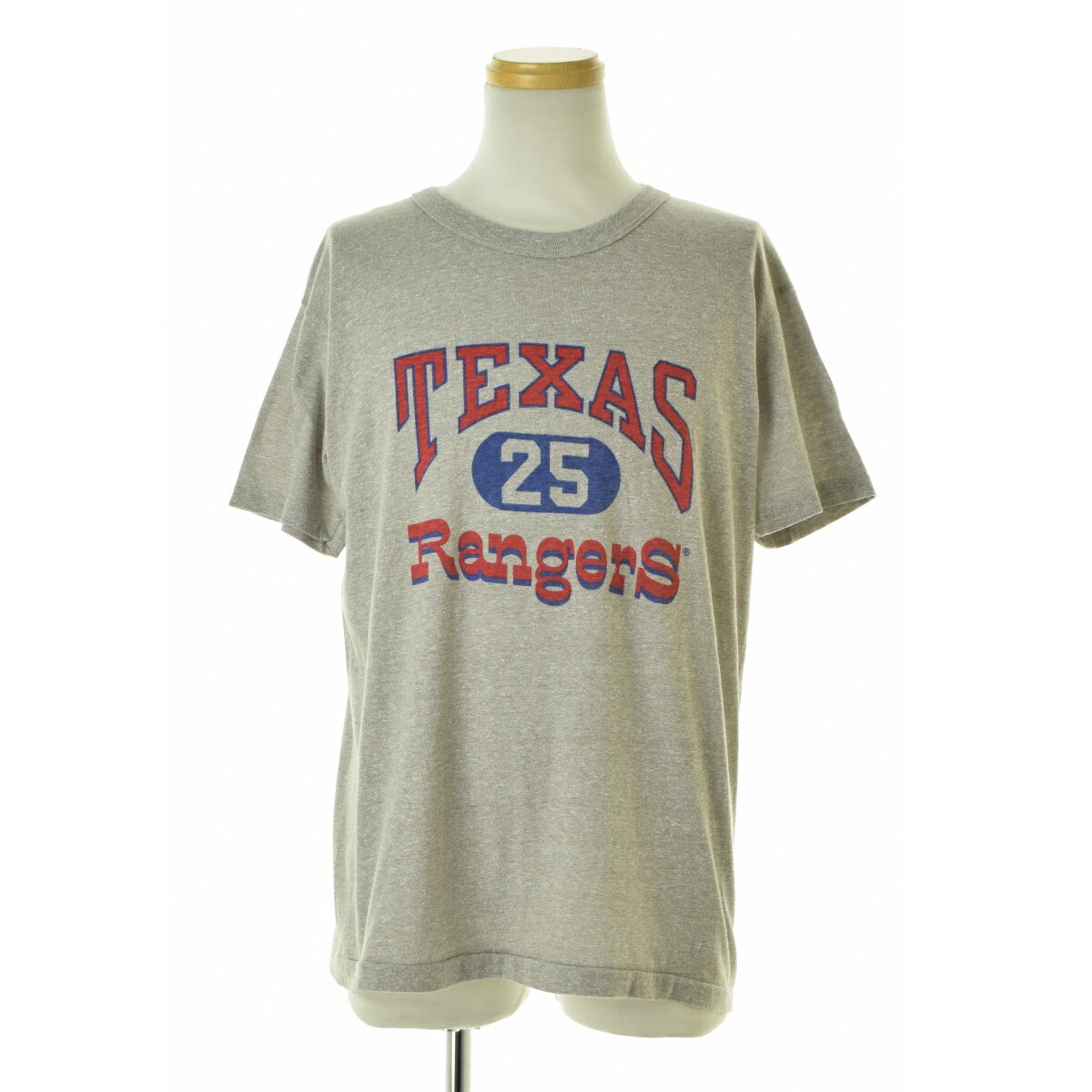 Rakuten - 【中古】CHAMPION / チャンピオン80s トリコタグ 50/50 3段プリント半袖Tシャツ【cacfbbac-m】