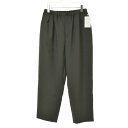 【中古】UNITED ARROWS BEAUTY & YOUTH / ユナイテッド アローズ ビューティ アンド ユース24AW 12141059478 HOLLOW/PE バルーン イージーパンツ ‐ウォッシャブル‐パンツ【cacfadbd-m】