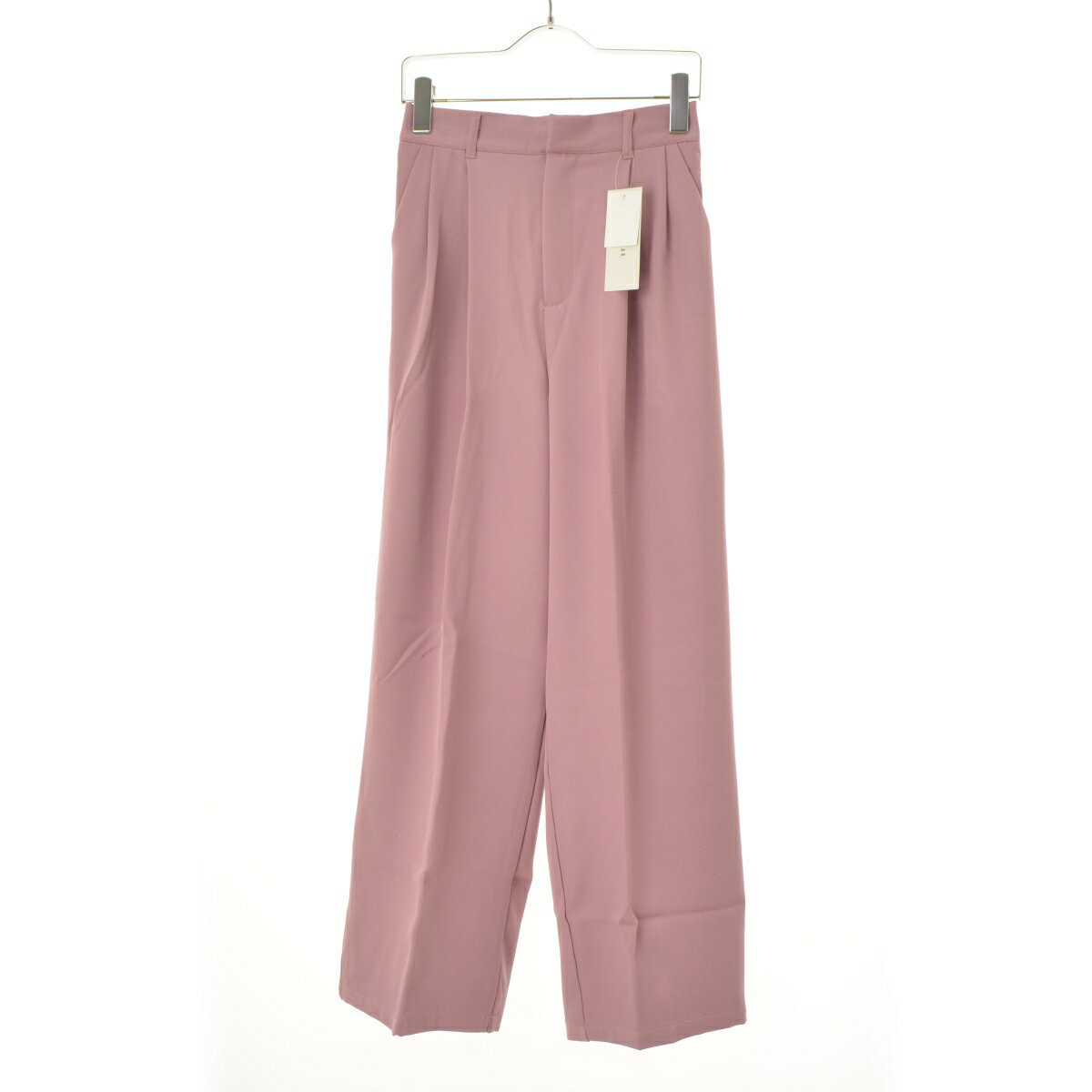 【中古】【期間限定値下げ】Chillfar / チルファーハイウエストストレートスラックスパンツパンツ【cacfbach-l】