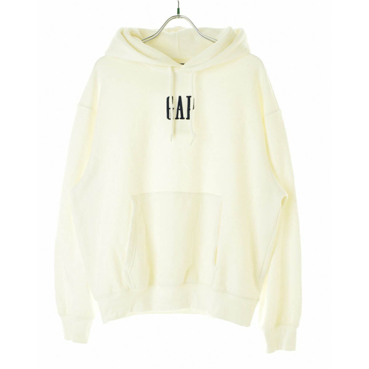 00s OLD GAP ジップアップパーカー フーディー アイボリー メンズ 90～00s GAP オールドギャップ ハーフジップ プルオーバー ボア