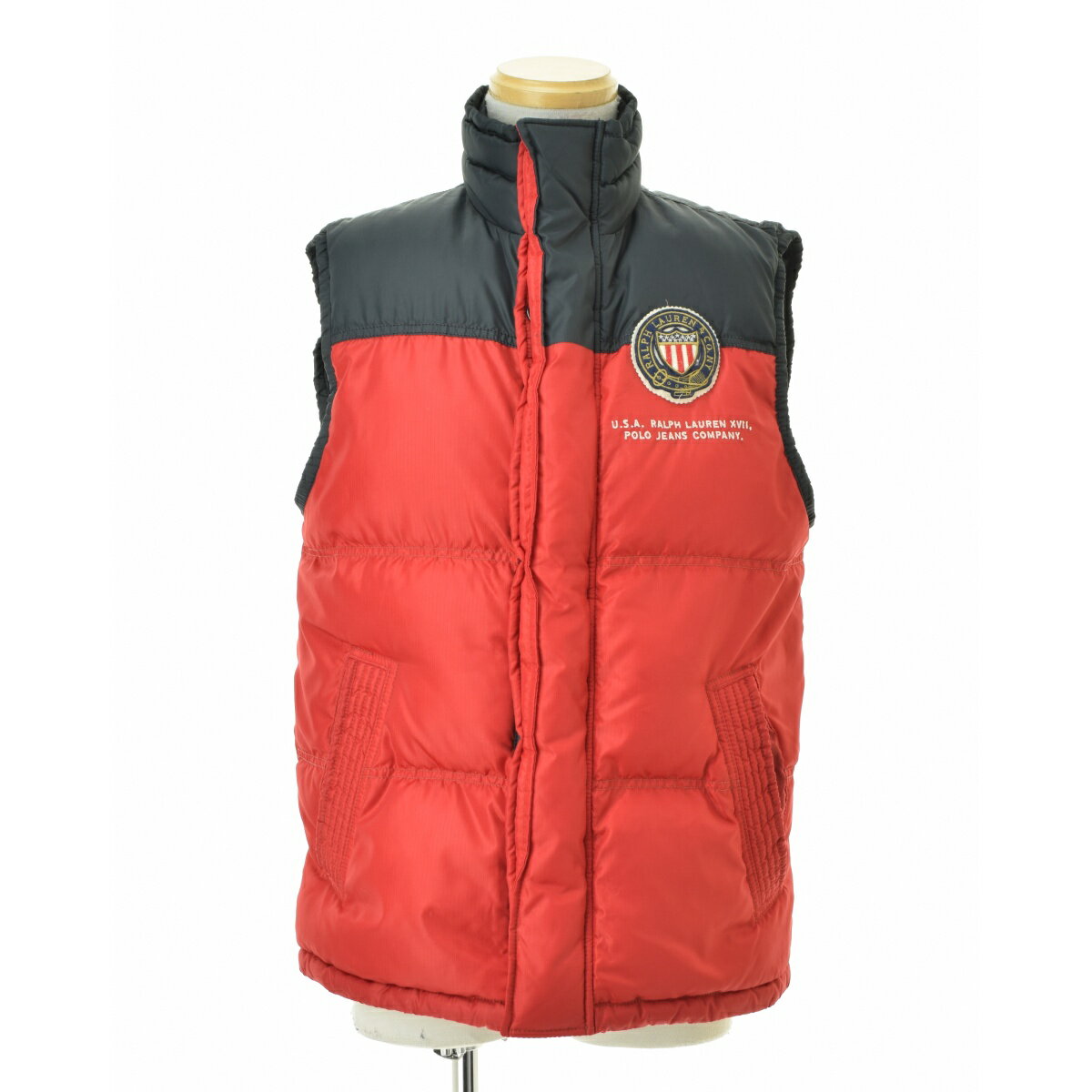 楽天市場】POLO ダウンベスト（素材（生地・毛糸）ポリエステル