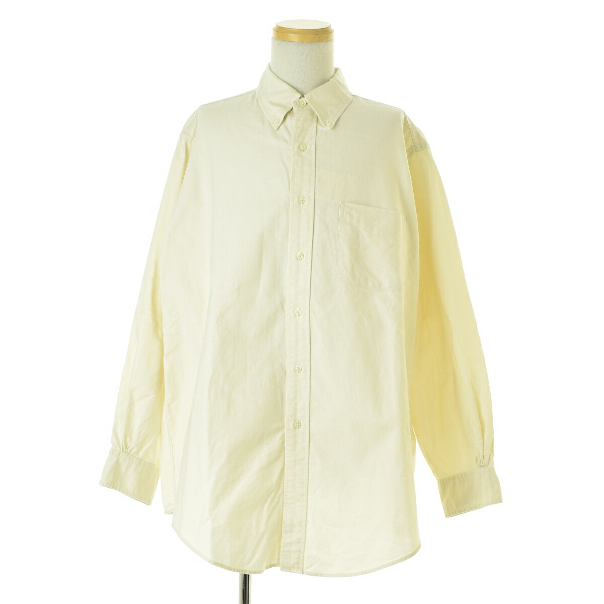 【中古】BROOKS BROTHERS / ブルックスブラザーズUSA製 スーピマコットン長袖シャツ【cacfbcba-m】