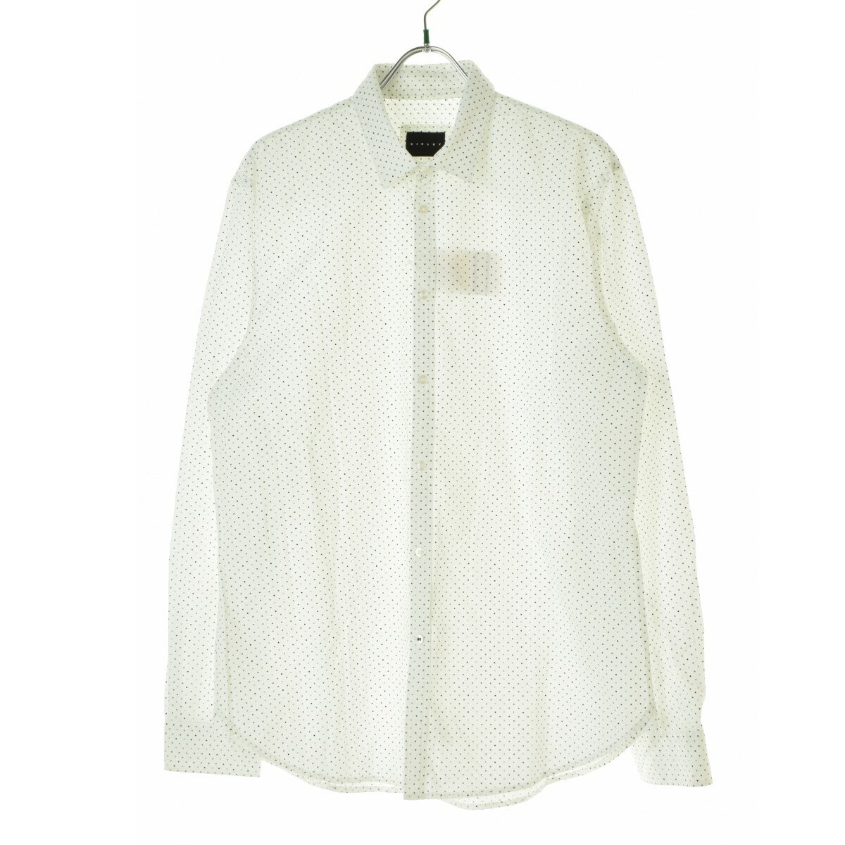 樂天商城 - 【中古】SISLEY / シスレーregular fit ドット長袖シャツ【cacgadce-m】