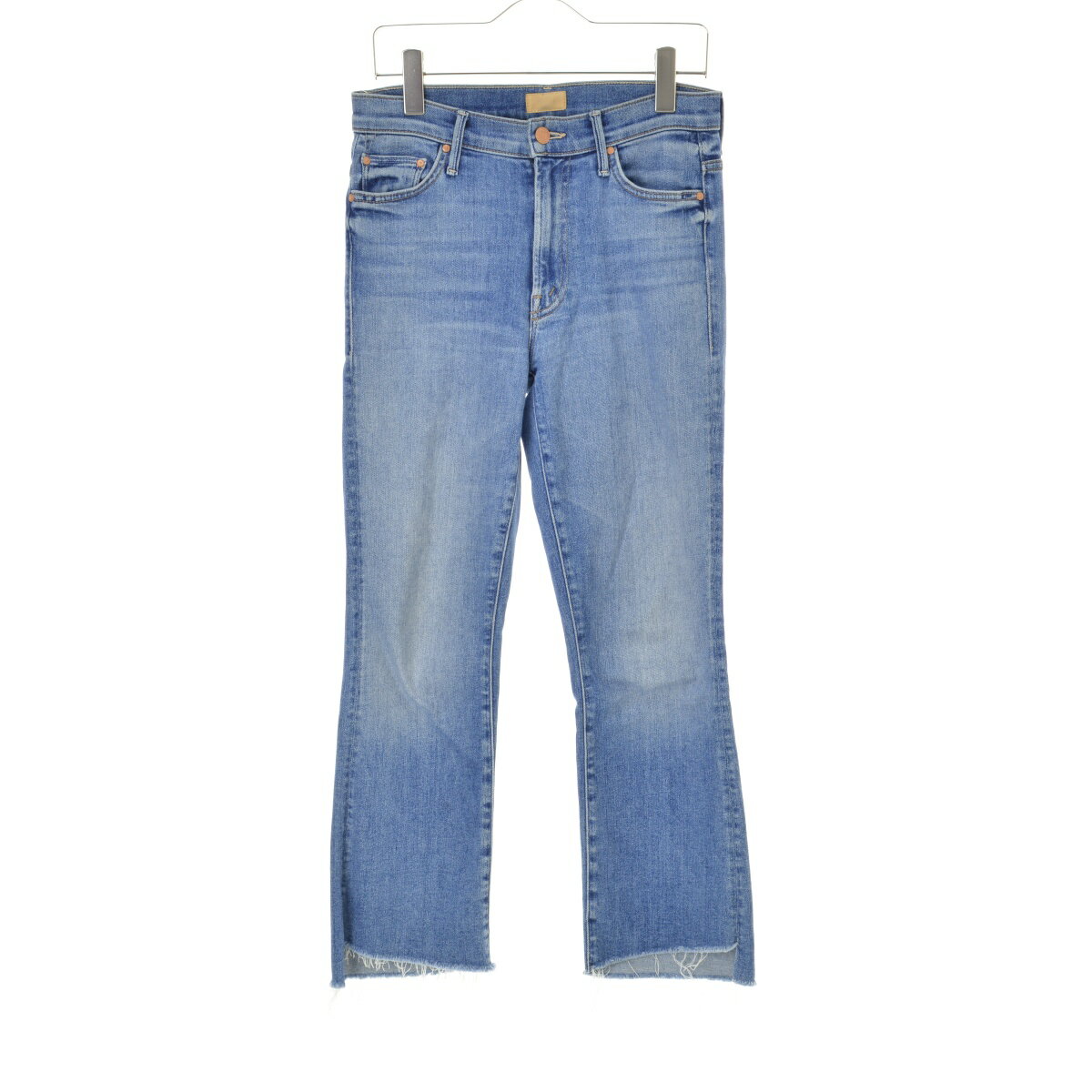 楽天ブランド古着の買取販売カンフル【中古】MOTHER DENIM / マザーB1157-686 THE INSIDER CROP STEP FRAYデニムパンツ【caccagcb-l】