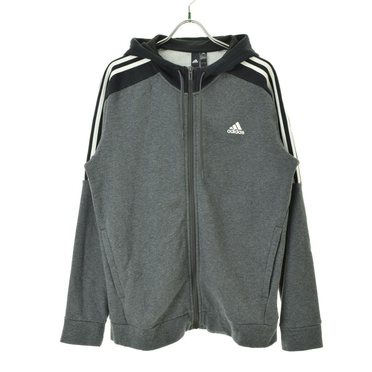 樂天商城 - 【中古】ADIDAS / アディダスEB7650 ジップアップスウェットパーカージャージ【cacfbcda-m】