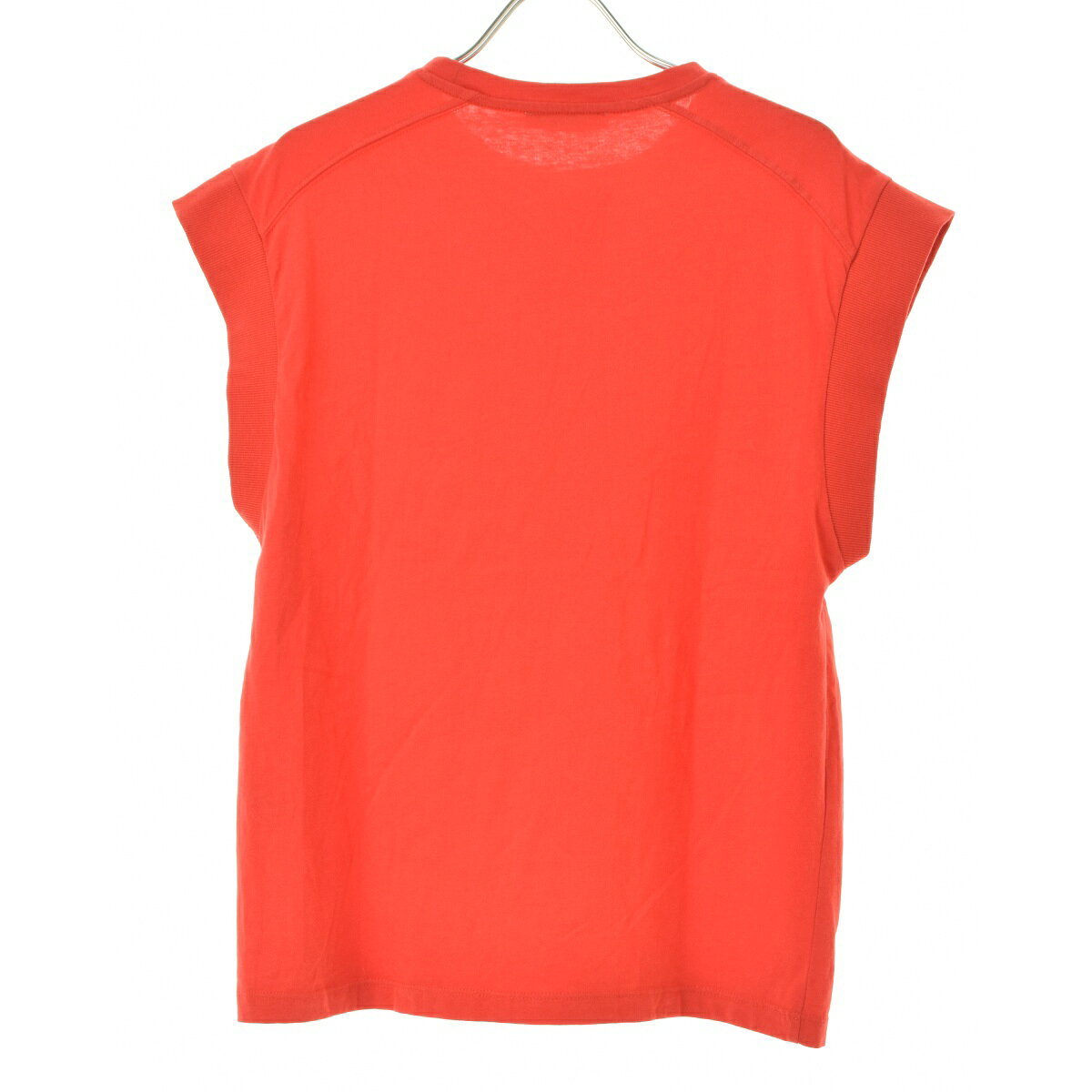 【中古】【期間限定値下げ】ZARA / ザラルージュトップ リブ切替フレンチスリーブTシャツ【cacfahaj-l】